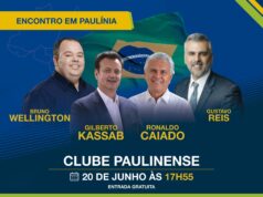 Caiado e Kassab estarão em Paulínia no próximo sábado (20)