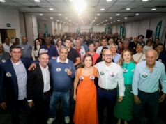 Com auditório lotado, Pedro Bernarde lança campanha a deputado federal em Paulínia